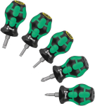 Screwdriver set 5 pcs. Wera Stubby set 2