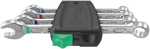 Combination spanner set, imperial 4 pcs. Wera 6003 Joker 4 Imperial