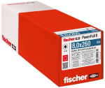 Holzbauschraube PowerFull II 8,0x260 ZK TX VG blvz fischer