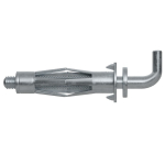 Cavity metal dowel HM 5x37 H K with angle hook fischer SB-Pack 4