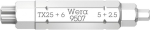 Bit, 4-fold 2.5; 5.0; 6.0xTX 25x37 SB-Pack Wera 9506