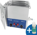Ultrasone onderdelenreiniger met verwarming BxDxH 395x285x355 mm 14,0 l Emag Emmi 130 HC Plus