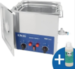 Ultrasone onderdelenreiniger met verwarming BxDxH 385x285x330 mm 10,6 liter Emag Emmi 100 HC Plus