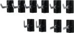 Tool holder range 10 hooks 10 x 10 mm 10-piece Bedrunka+Hirth SimplaClip