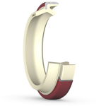 Abstreifer Hydraulik PAD 120x136x9x12 SKF