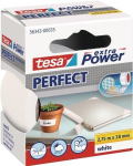 Gewebeband 1-seitig selbstklebend B=38 mm, L=2,75 m, weiß tesa extra Power Perfect