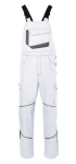 Dungarees Iconiq cotton Size 52, white/anthracite, BW295 Kübler 3140