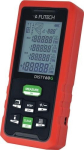 Laser rangefinder 0.05 to 60 m ± 2 mm Futech Disty 60 Green