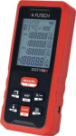 Laser rangefinder 0.05 to 80 m ± 2 mm Futech Disty 80 Red
