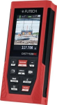 Laser rangefinder 0.05 to 120 m ± 2 mm Futech Disty 120 Red