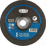 Roughing disc Ø=125xS7 mm K24 cranked Bore 22.23 mm Tyrolit Premium T-GRIND