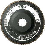 Fächerscheibe Ø 125 mm Körnung 60 gerade Stahl ZA Zirkonkorund Tyrolit Premium Longlife
