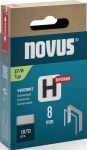 Fine wire clamp Clamp 10.6 mm 8 mm 0.75 mm super hard Pack=1870 pieces Novus H type 37