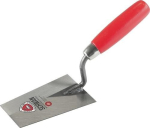 Berner plastering trowel LxW 240x80 mm hardened with wooden handle Edelsta, swan