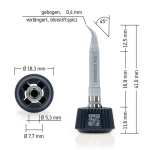 Soldeerstift Breedte 0,4 mm 0142SDLF04L/SB potloodpunt Ersa