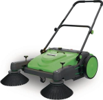 Hand sweeper 950 mm 3800 m²/h 40 + 5 l Cleancraft HKM 950