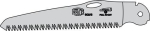 Ersatzsägeblatt Blattlänge 160 mm Felco 602/3