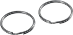 Key rings ID=22 mm AD=25 mm Nickel-plated steel