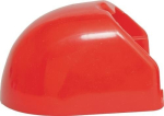 Bescherming tegen schokken LxBxH 18,5x12x5,5 mm 0,15 kg rood Rubber HP autoaccessoires