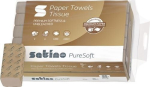 Handdoekpapier 20x 200 pak 2-lagig zacht beige LxB ca. 230x240 mm voor 9000469080 Wepa SatinoPureSoft277540