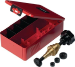 Kraanventielsnijderset Werkbereik 3/8-1 ″ Metalen cassette Brinko
