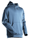 Fleece Kapuzensweatshirt Steinblau, MG360 Mascot Customized 22286