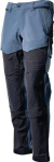 Hose mit Knietaschen Gr.82C50, steinblau/schwarzblau, MG180 Mascot Customized 22279