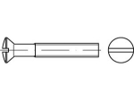 Gewindeschraube DIN 964 M 6x30 mm, Messing galvanisch verchromt Kleinpaket 200