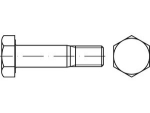 Hexagon fitting screw EN 14399-8 M 20x110, 10.9 hot-dip galvanised