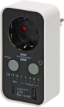 Steckdose mit Countdown-Timer-Funktion mit USB A/C Brennenstuhl