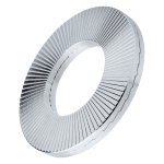 Borgring 15,2x30,7 mm roestvast staal AISI 316L