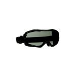 Veiligheidsbril met volledig zicht zwart frame, grijze schijf 3M GG6002SGAF-BLK-EU