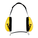 Ear muffs SNR 26 dB, yellow, neckband 3M Peltor Optime H510B-403-GU