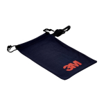 Microfibre bag for full-vision safety spectacles 3M 26-6800-00