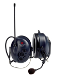 Gehörschutzfunkgerät 32 dB, PMR 446 MHz, Nackenbügel 3M Peltor LiteCom MT53H7B4400-EU