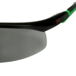 Safety goggles black/green AS, grey disc IR 3.0 3M Solus 2000 S2030ASP-BLK