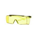 Safety goggles lime green temples,AF, yellow disc 3M SecurFit 3700 SF3701SGAF-GRN-EU