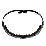 Safety goggles, foam frame black temples, transparent disc 3M SecureFit 500 SF501SGAF-BLK-FM-EU