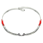 Safety goggles, transparent/red temples Transparent disc 3M SecureFit 500 SF501SGAF-RED-EU