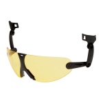 Schutzbrille für Schutzhelme, Gelb 3M V9A