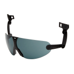 Schutzbrille für Schutzhelme, Grau 3M V9G