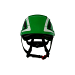Safety helmet X5000 reflective, CE, green 3M X5004V-CE