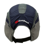 Anstosskappe First Base 3 Elite Marineblau/Grau, Schirm 70 mm, individ. 3M 2031214 FB3 CUS