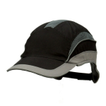 First Base 3 Elite bump cap Black/grey, shade 70 mm, individual 3M 2031217 FB3 CUS
