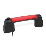 Bow handle GN 6284-180-T-1-KU-2,5