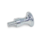 Knop plat GN 75-16-M6-E-ZB