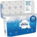 Toilet paper 3-ply, 36 rolls of 350 sheets each Kleenex 8440