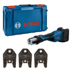 Akku Presswerkzeug GPT 18V-32 solo Kit TH Bosch 0.601.9M2.104