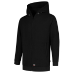 Sweatjack met capuchon wasbaar op 60° Maat zwart, MG280 Tricorp Casual