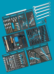 Werkzeugsortiment Hazet 0-2500-163/214